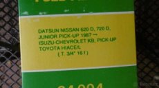 Toyota Hiace,,Datsun,Nissan nové filtry - 1