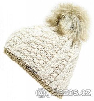 NOVÁ teplá zimní dámská čepice Blizzard Troll beige