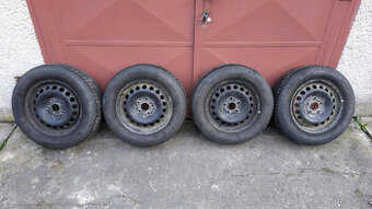 Letní sada Bridgestone T005 195/65 R15 na discích Octavia II