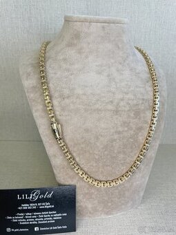 Zlatý řetízek 585/1000 43.36g Nový puncovaný