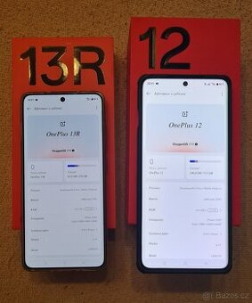 Oneplus 12 16/512gb a oneplus 13R 12/256gb