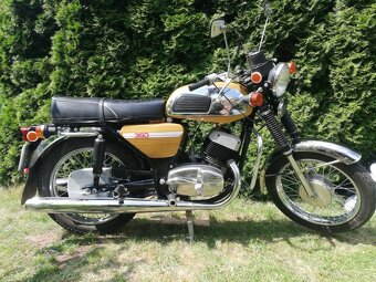 Jawa 350/634 - rám s českými doklady