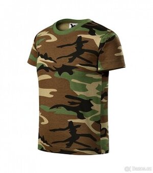 Triko dětské Malfini Camo - woodland