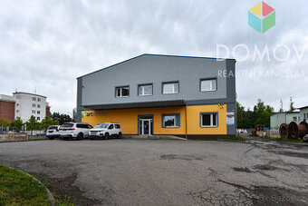 Pronájem vytápěné haly 180 m2 blízko centra Berouna - 1