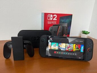 Nintendo Switch 2 + Příslušenství a Hry