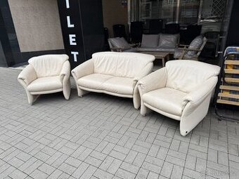 Kožená sedací sestava 2+1+1 W. Schillig KOMPLET