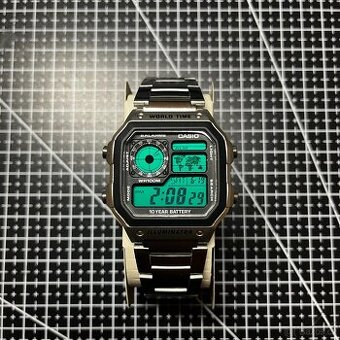 Casio Royale I Color Mod (Silver Tiffany)