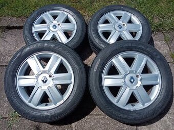 Obutá Alu kola 16ky 4x100 pneu 90% RENAULT DACIA - dobírka