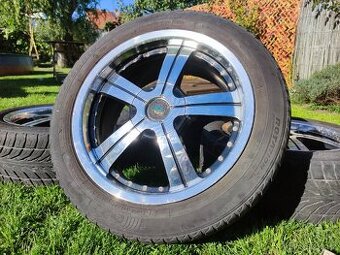 Chromovaná 16" BSA - 2 rozteče - ZLEVNĚNO