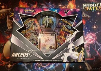 Pokémon Arceus V box (Cosmic Eclipse booster)