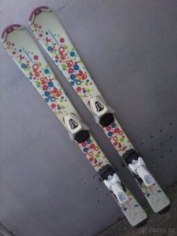 Dětské dívčí lyže Tecno pro 100cm.