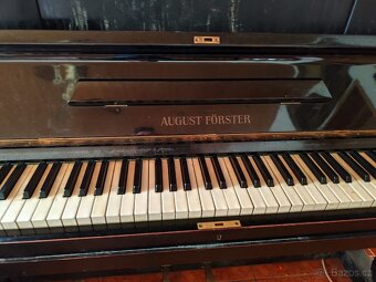 Prodám piano August Forster