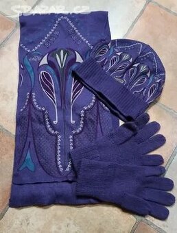 Čepice, šála, rukavice