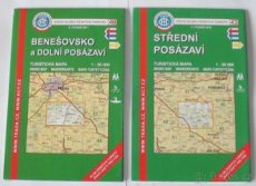 TURISTICKÉ MAPY - SKLÁDACÍ, CENA ZA OBĚ