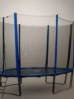Trampolína GoodJump 4UPVC 305 cm s ochranou sítí + žebřík