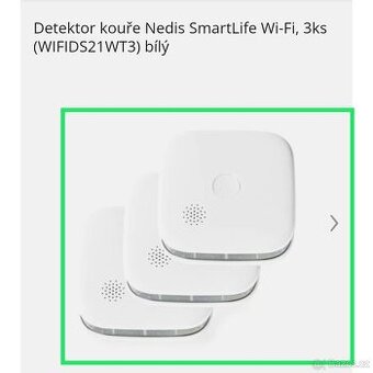 Detektor kouře smart wi-fi