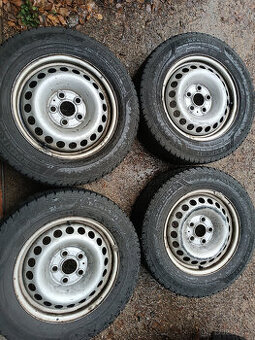 VW T5 T6 - disky 6,5x16 et51 + zimní 215/65/16C DOT2022