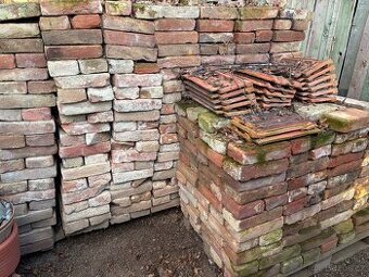 Prodám staré pálené cihly