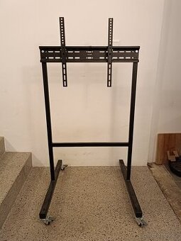 Pojízdný ocelový stojan na TV / Monitor