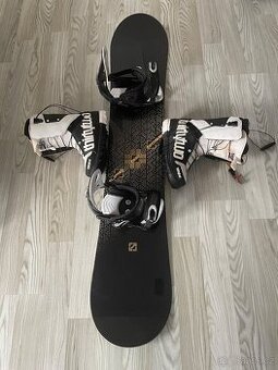 Snowboard Rossignol 150 cm + boty 44-45