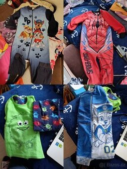 Pyžama flees 98/104 a 4/5 let