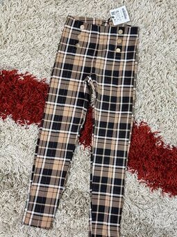 Nové s visačkou - Zara legíny/ kalhoty  v.128