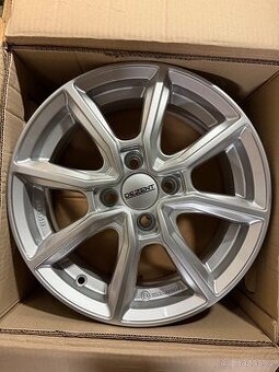 Prodám 4x disky Dezent TN Silver R15 4X100 ET41