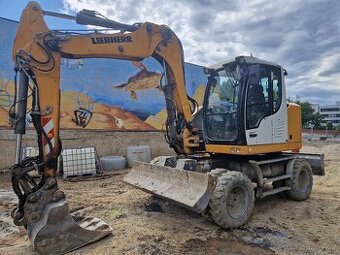 Kolové rypadlo LIEBHERR 912 kolový bagr LIEBHERR A912