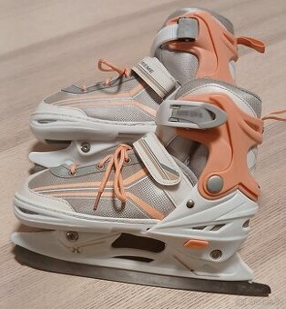 Brusle Nils Extreme bílo-růžové 34-38