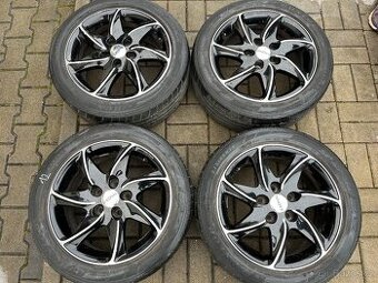 4x alu disky Ronal 5x112 R16, letní pneu 50%