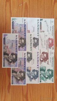 Set 9 kusů bankovek Ludwig van Beethoven