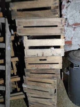 Dřevěné přepravky