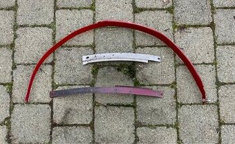 Jawa 250 350 perak, Ogar - držáky kabelů