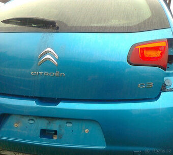 Citroen C3 II,r.v.09-16,zadní,5.té dveře kufru,KGWD barva
