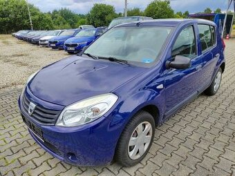 DACIA SANDERO I 1.4i,AMBIANCE,55KW,2009,SERVO,CENTRÁL,ABS.