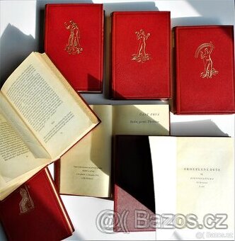 Okouzlená duše (Romain Rolland) - 7 svazků, vazba kůže