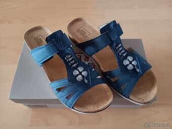 nové pantofle Easy Street vel.39, tmavě modrá