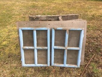 použitá dřevěná okna