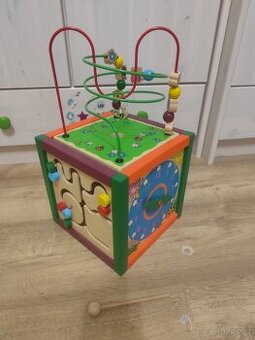Didaktická kostka woody