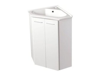 Rohová skříňka pod umyvadlo