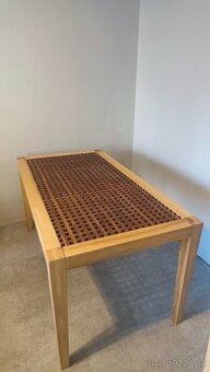 Jídelní stůl+6 židlí masiv