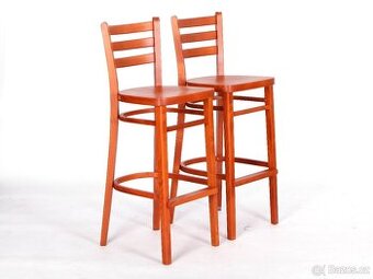 Barové židle TON, NOVÉ, nepoužité, 2 ks.