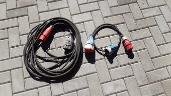 Kabel 380V 15m + propojka