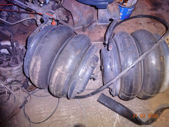 Tatra 815 Euro 2, 3, 4, Terrno měch pérování s pružinou