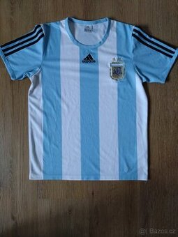 Dres Adidas Argentina vel. S nebo 164