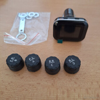 Monitorování tlaku v pneumatikách