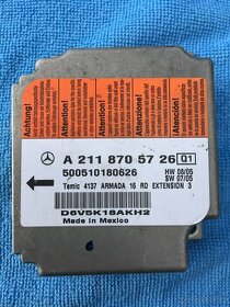 Mercedes Benz W211 jednotka airbagů