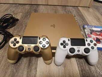 PS4 500gb slim zlatý
