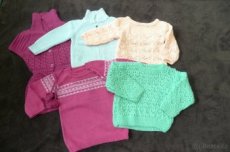 5x svetr, velikost 74-80 a 104