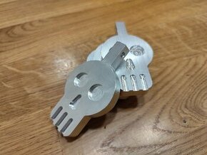 Otočné terče - spinnery s motivem lebky